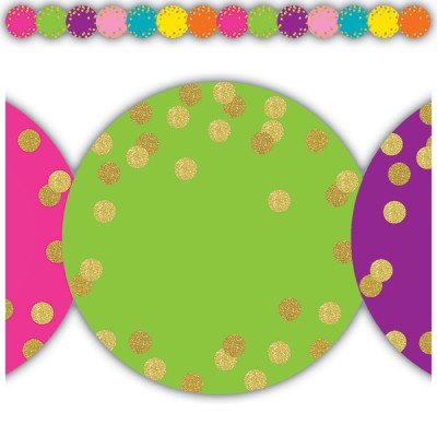 Bordure : Cercles Confetti